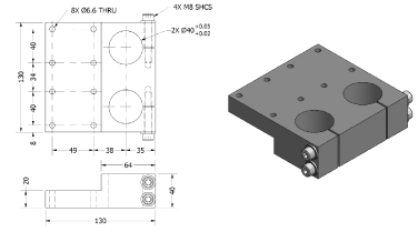 SD 01.002 Mounting Plate for LH