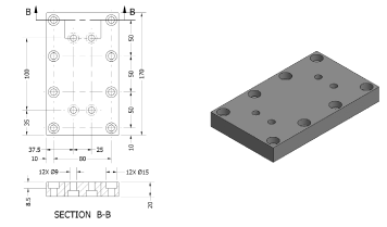 SD 01.016 Mounting Plate / LG