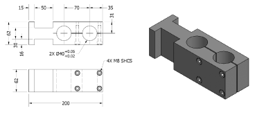SD 01.011 Mounting Block