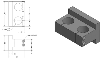 SD 01.032 Mounting Block
