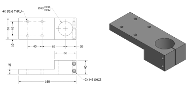 SE 01.027 Mounting Bracket for ML 26