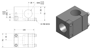 SE 01.030 Mounting Bracket