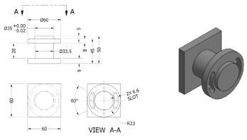 SE 01.055 Mounting Bracket
